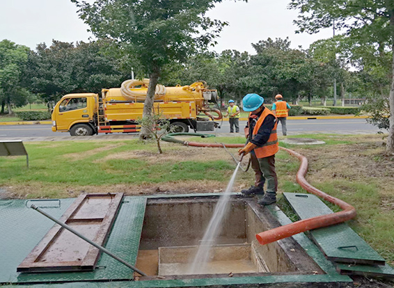皮山化油池清理